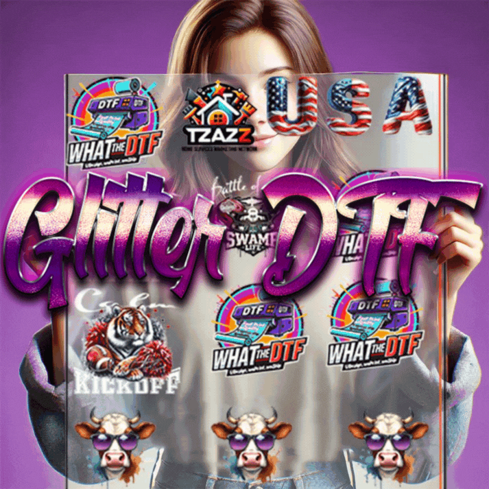 Glitter DTF Gang Sheet Builder